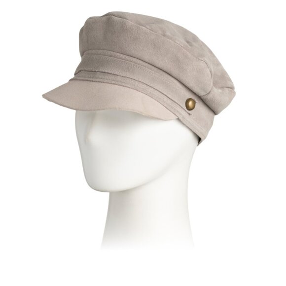 LACK OF COLOR Grey Suede Lola Cap - Picture 1 of 2